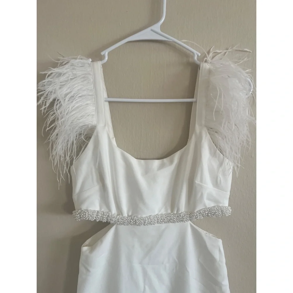 NWOT Likely Taliah Midi Gown White Size 0 - Picture 6 of 17